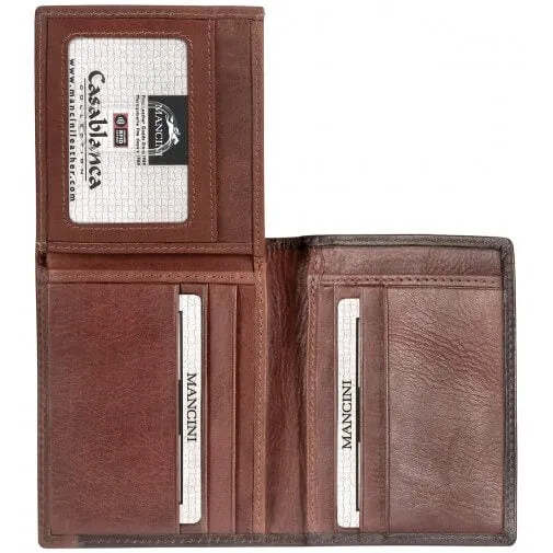 Casablanca RFID Vertical Wing Wallet