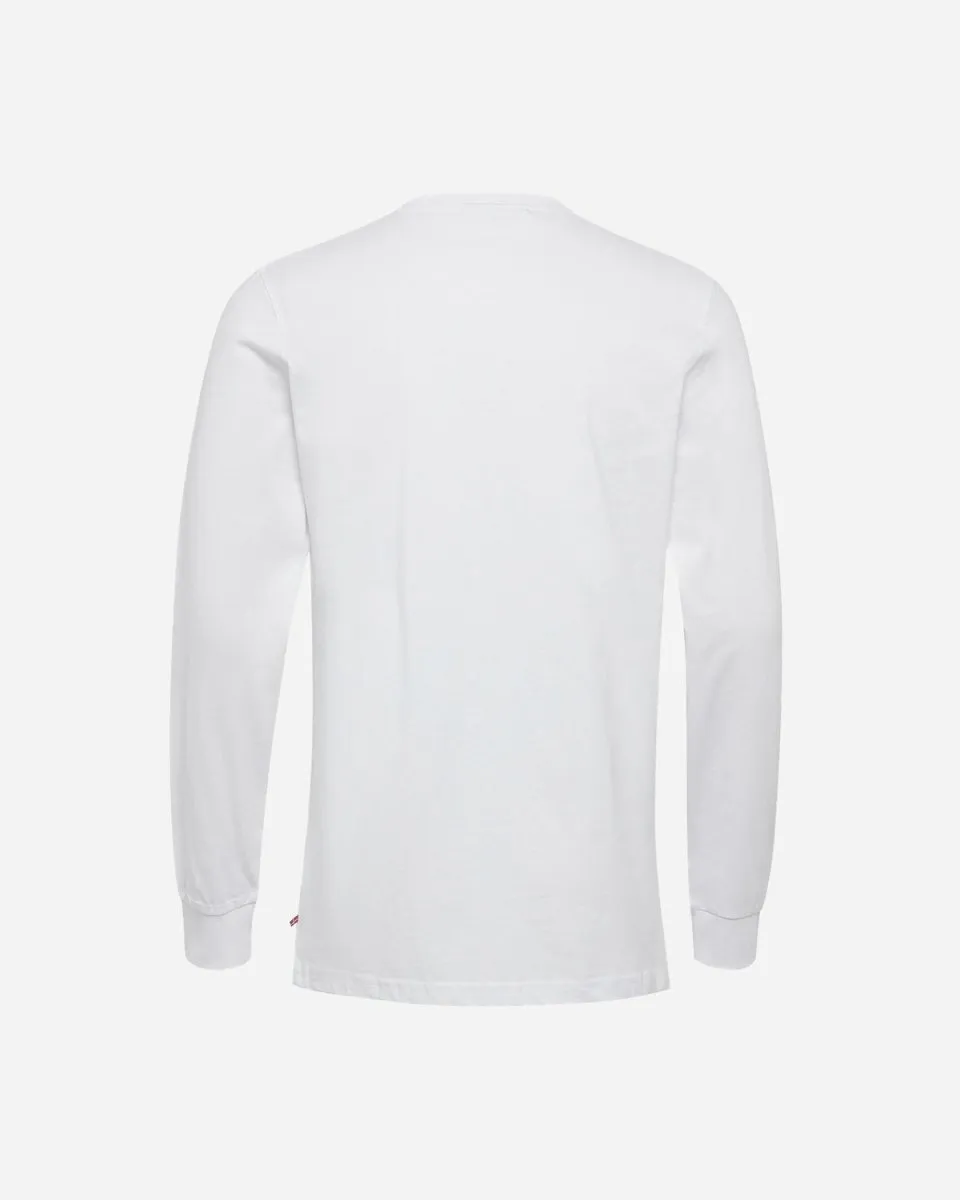 Casual Tee Long Sleeve - White