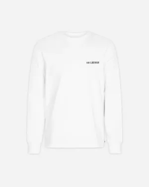 Casual Tee Long Sleeve - White