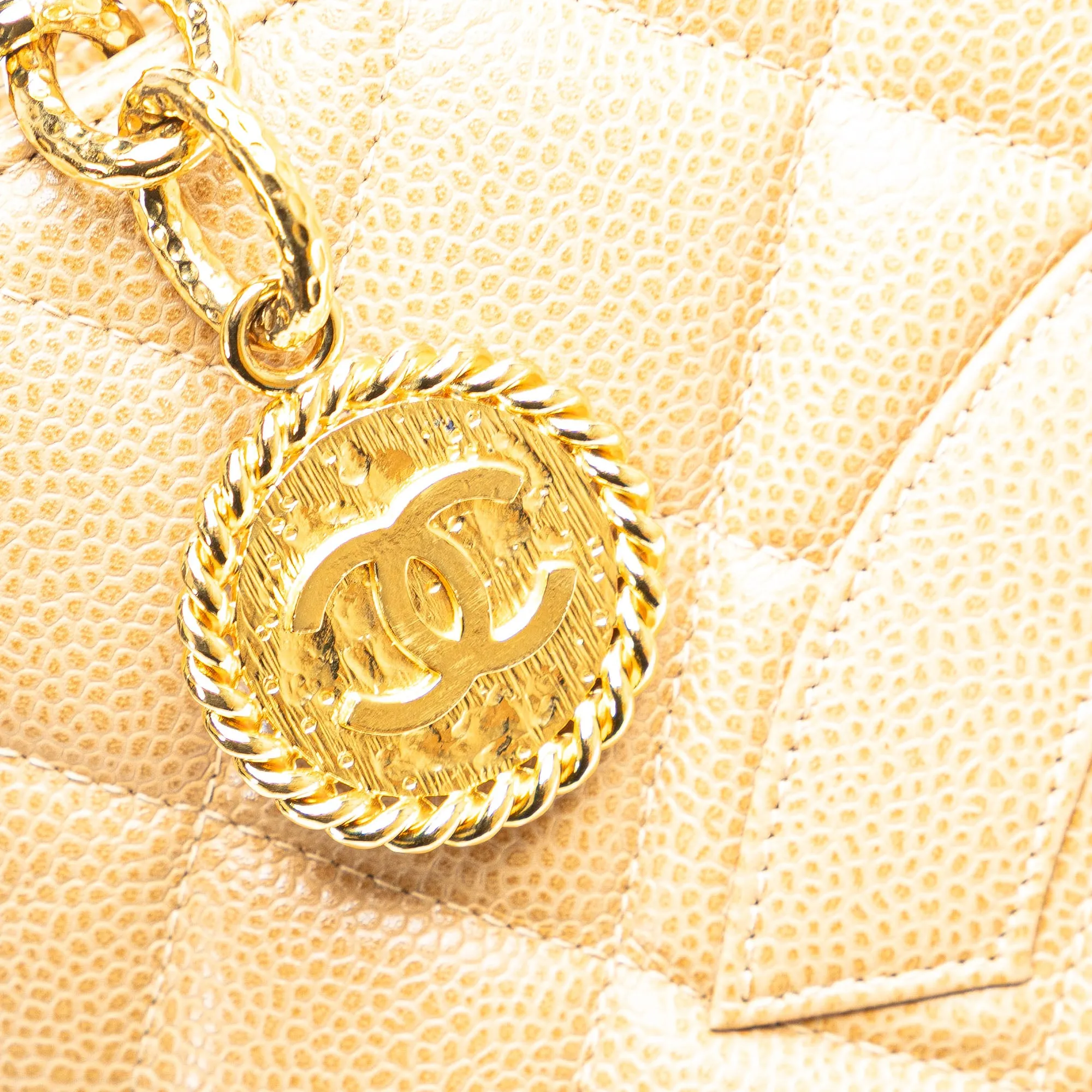 Caviar Medallion Tote