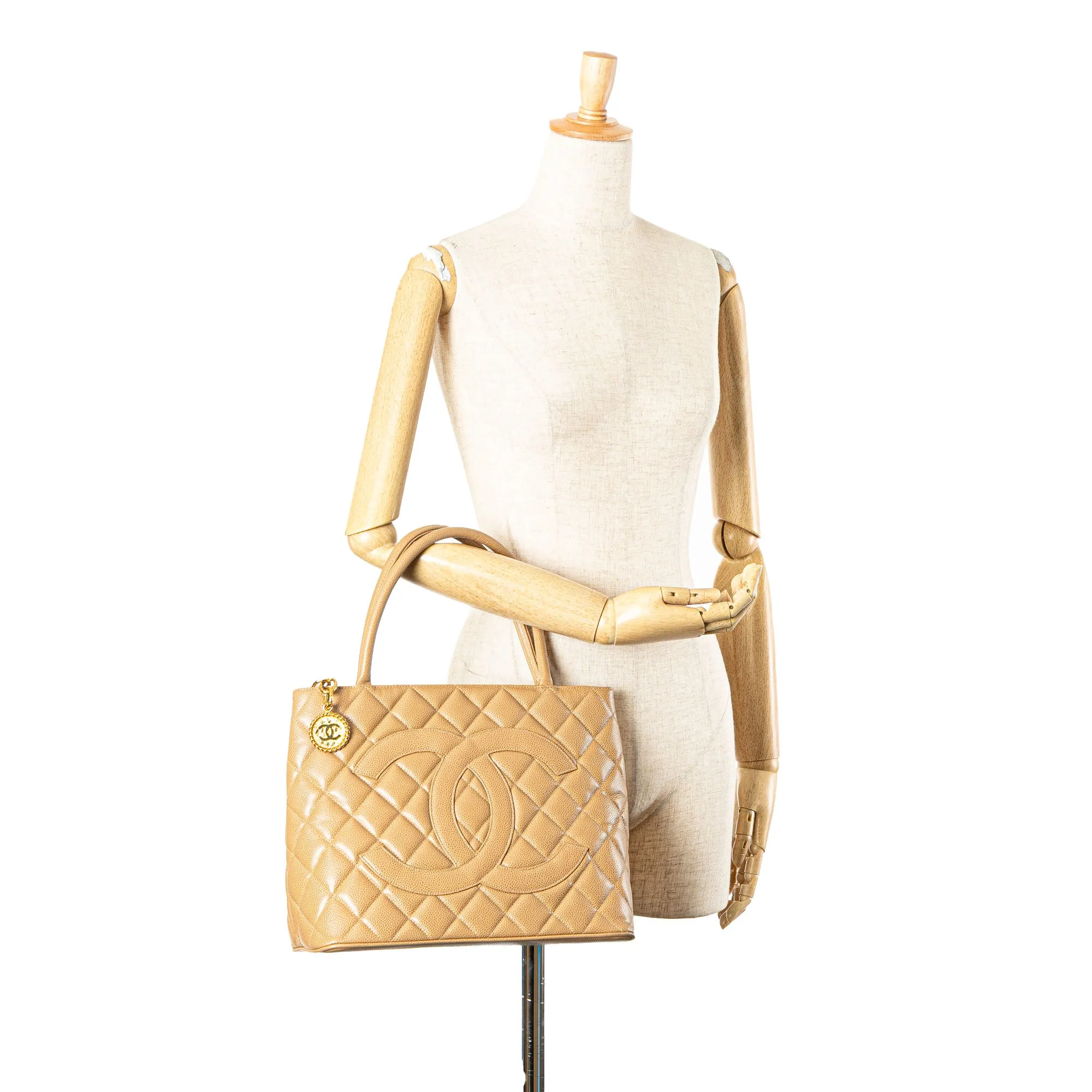 Caviar Medallion Tote