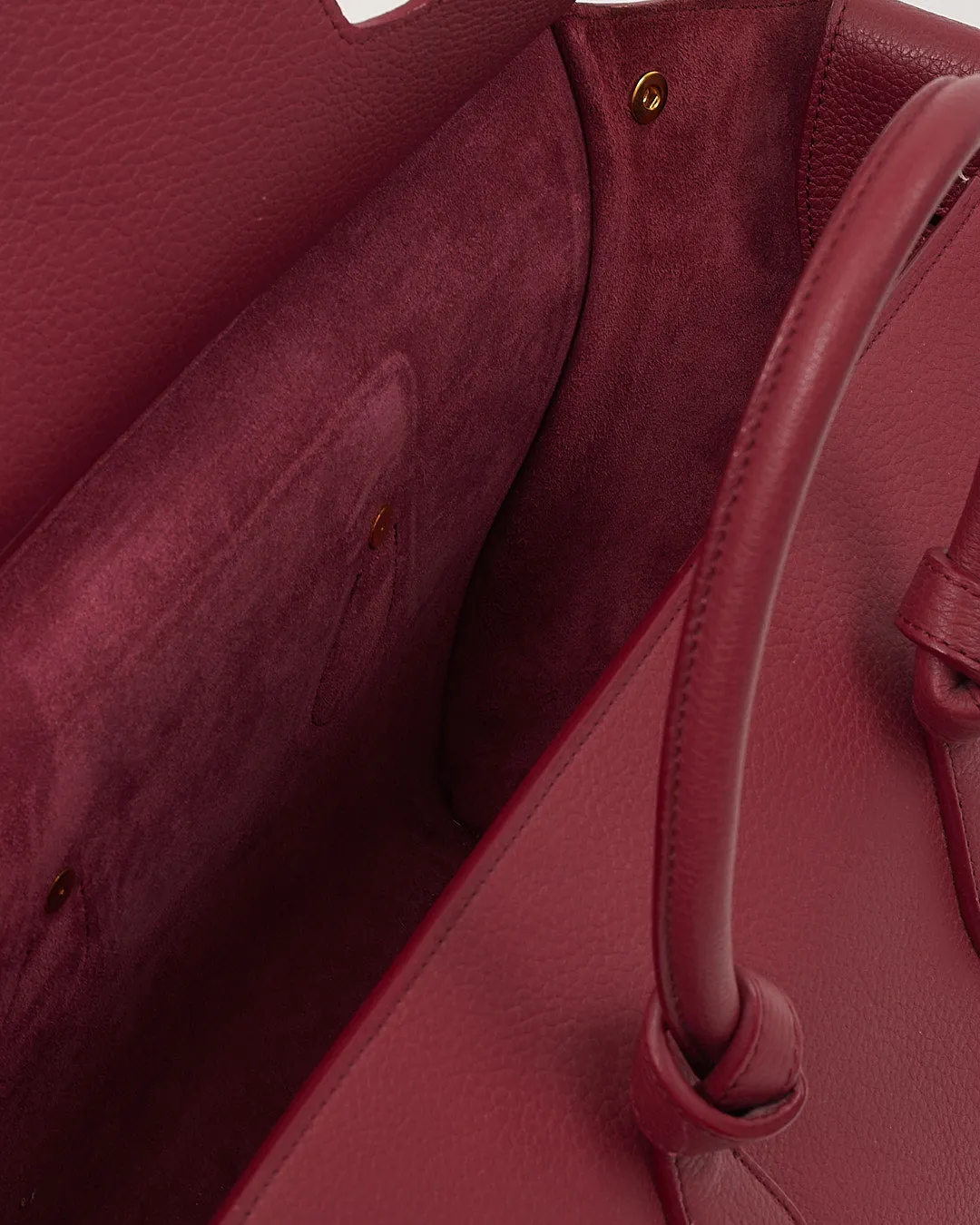 Celine Pink Leather Small Tie Knot Tote Bag