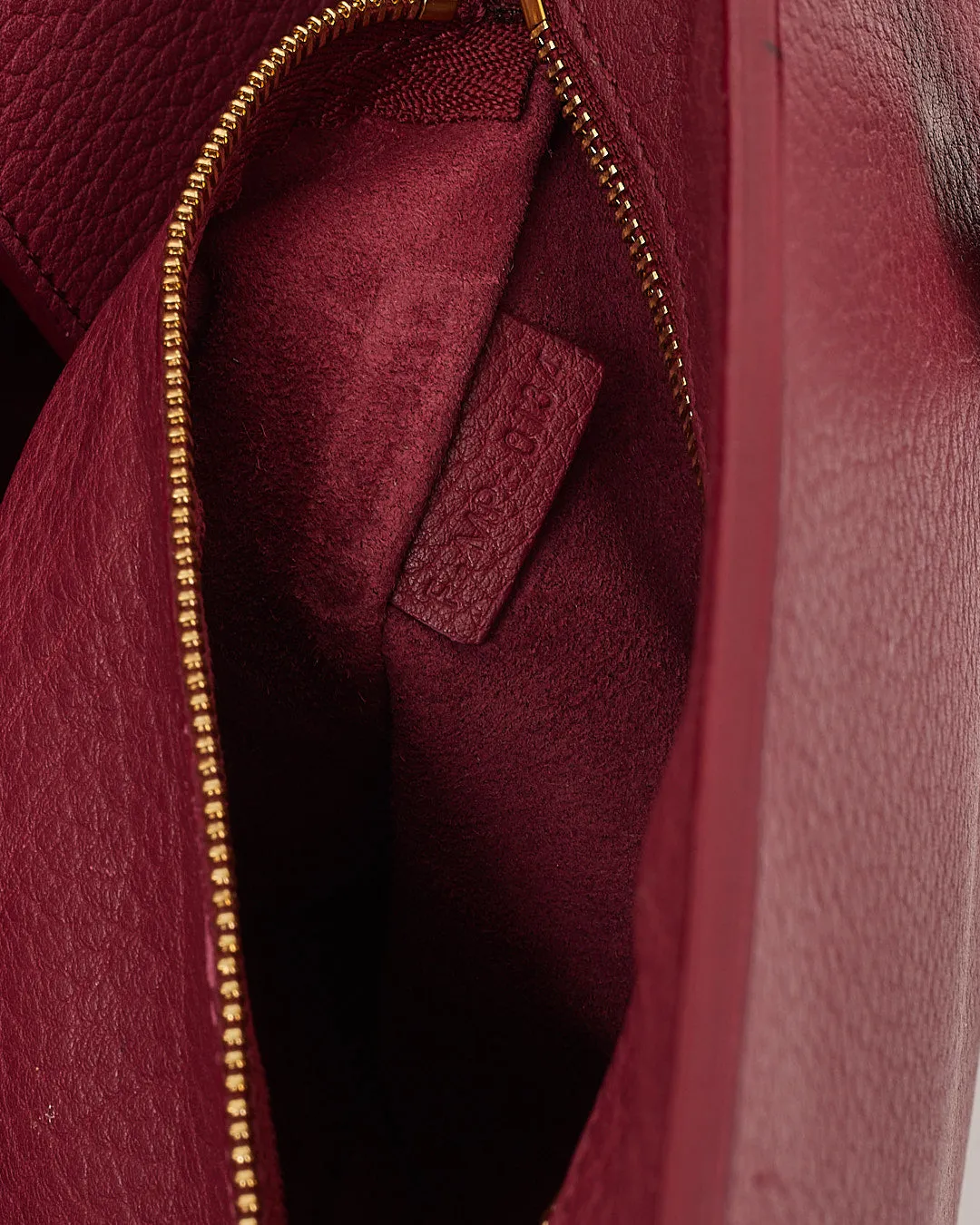 Celine Pink Leather Small Tie Knot Tote Bag