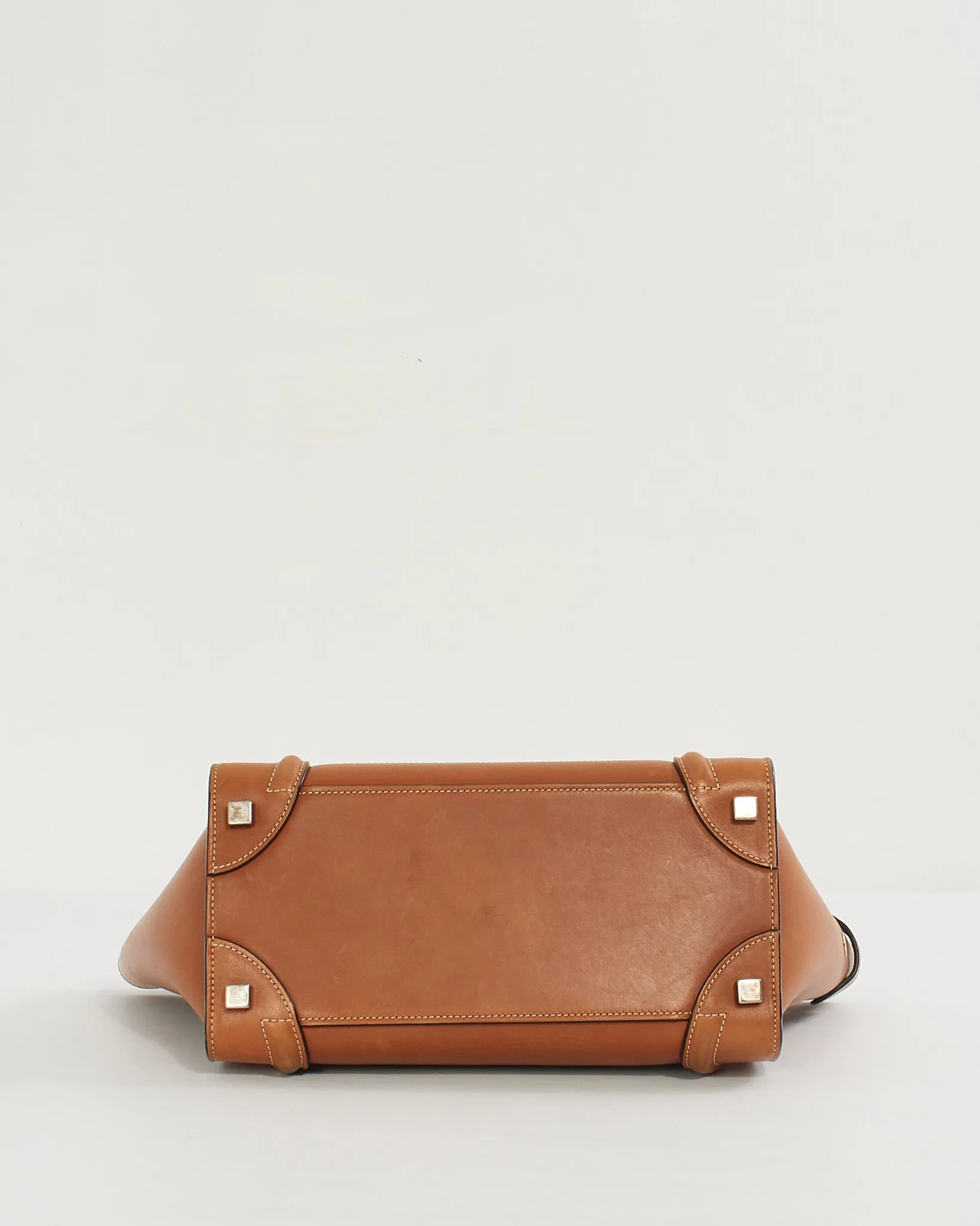 Celine Tan Smooth Leather Micro Luggage