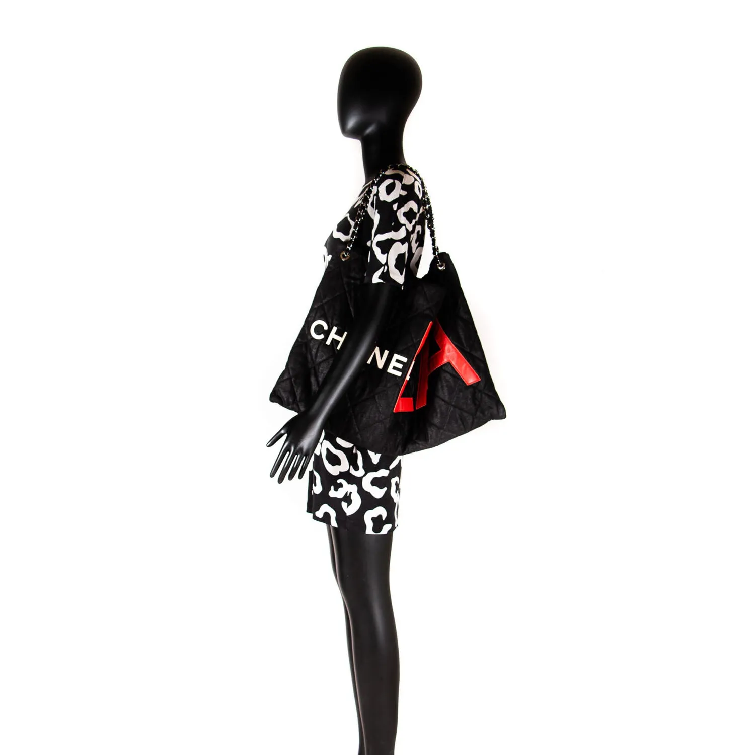 Chanel Cruise Collection Jersey Tote Bag