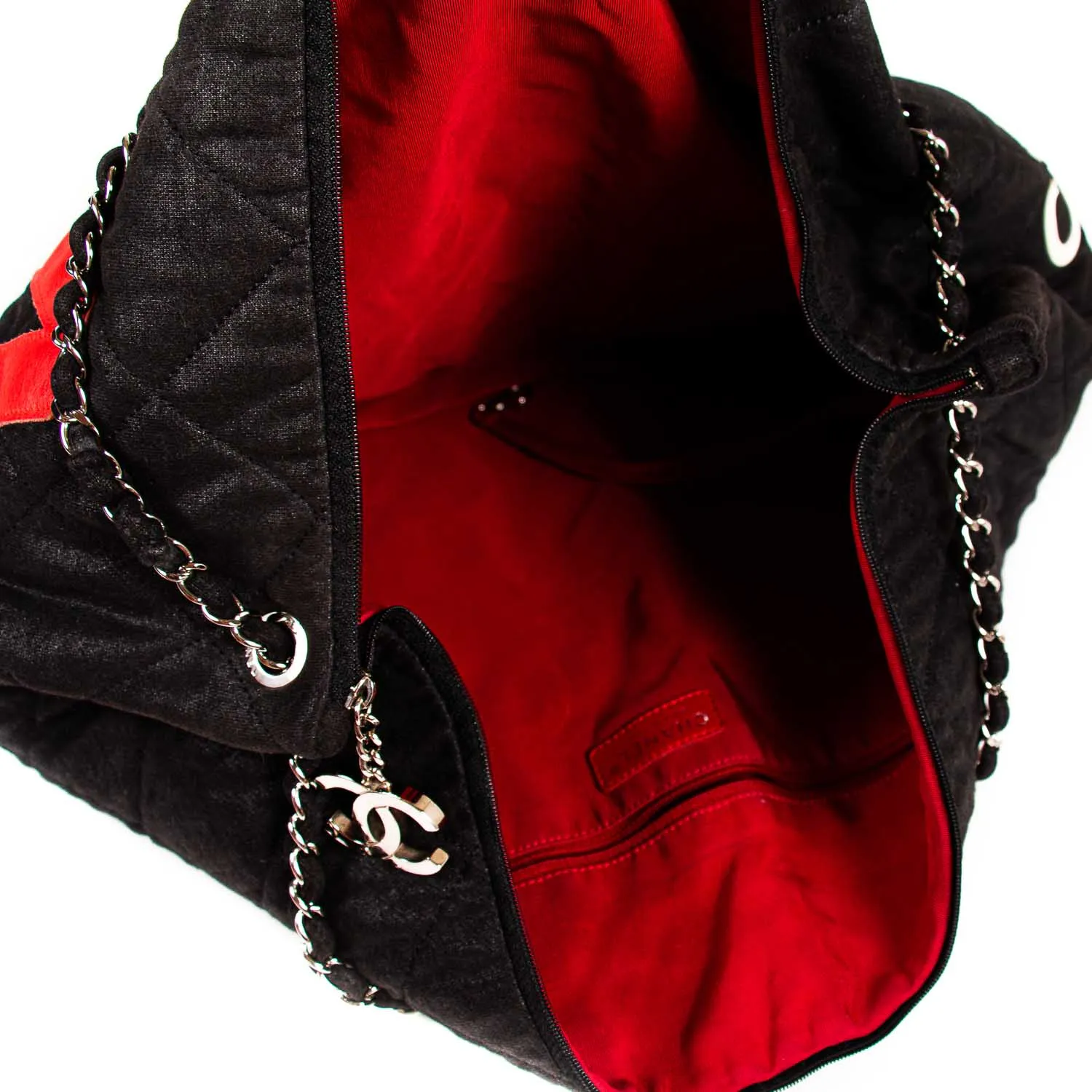 Chanel Cruise Collection Jersey Tote Bag
