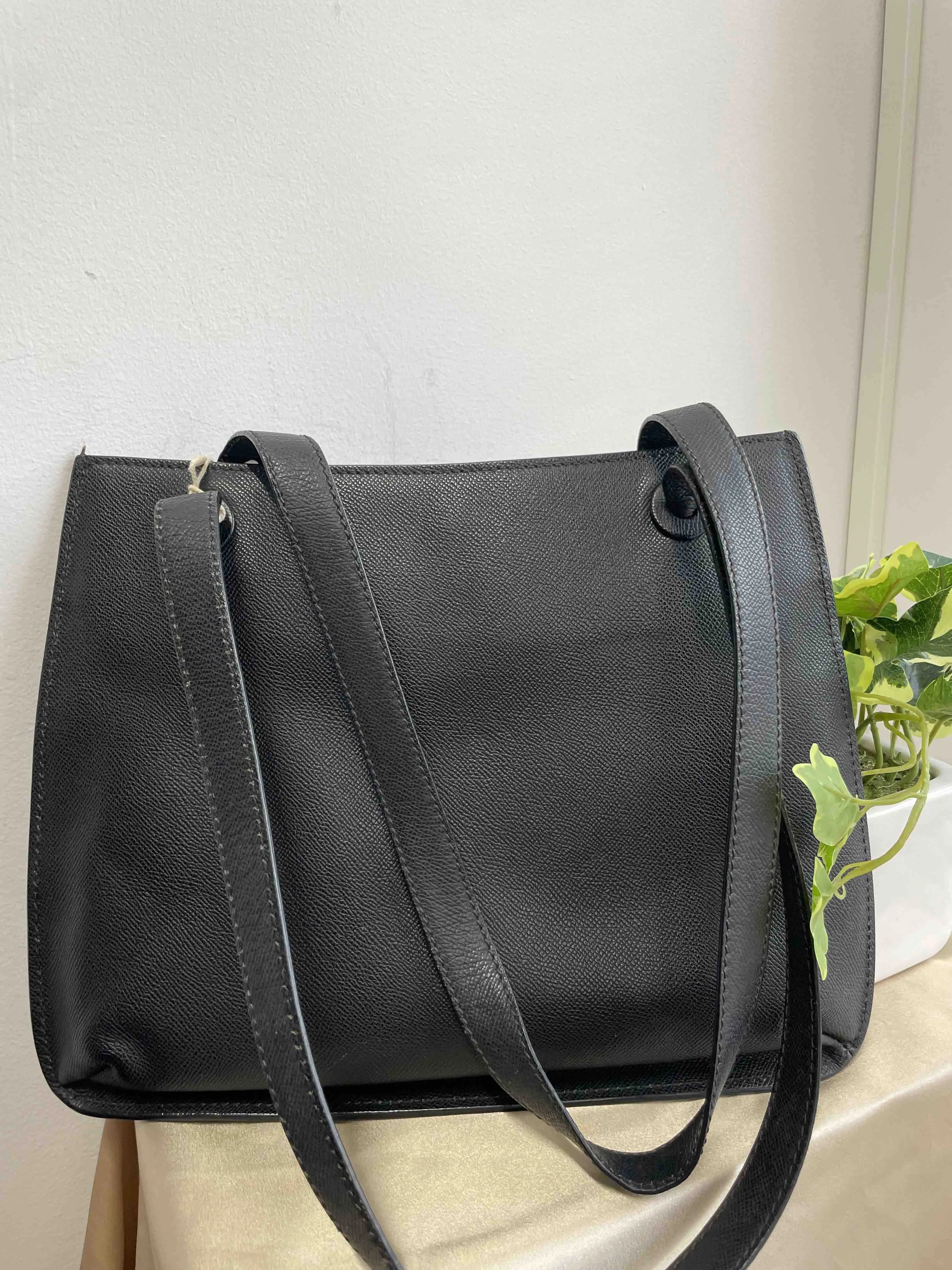 Chanel Tote Bag JX944 Black Leather Tote