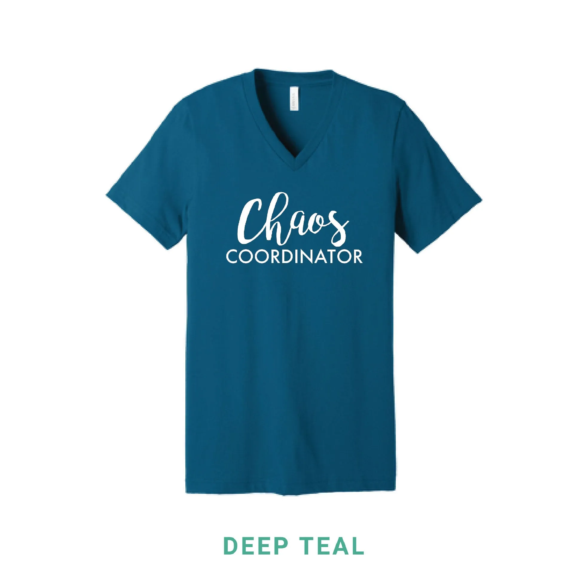 Chaos Coordinator V Neck T-Shirt