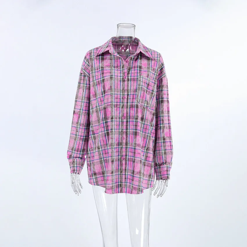 Checked Cotton Relaxed Fit Casual Shirt