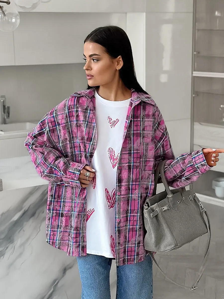 Checked Cotton Relaxed Fit Casual Shirt
