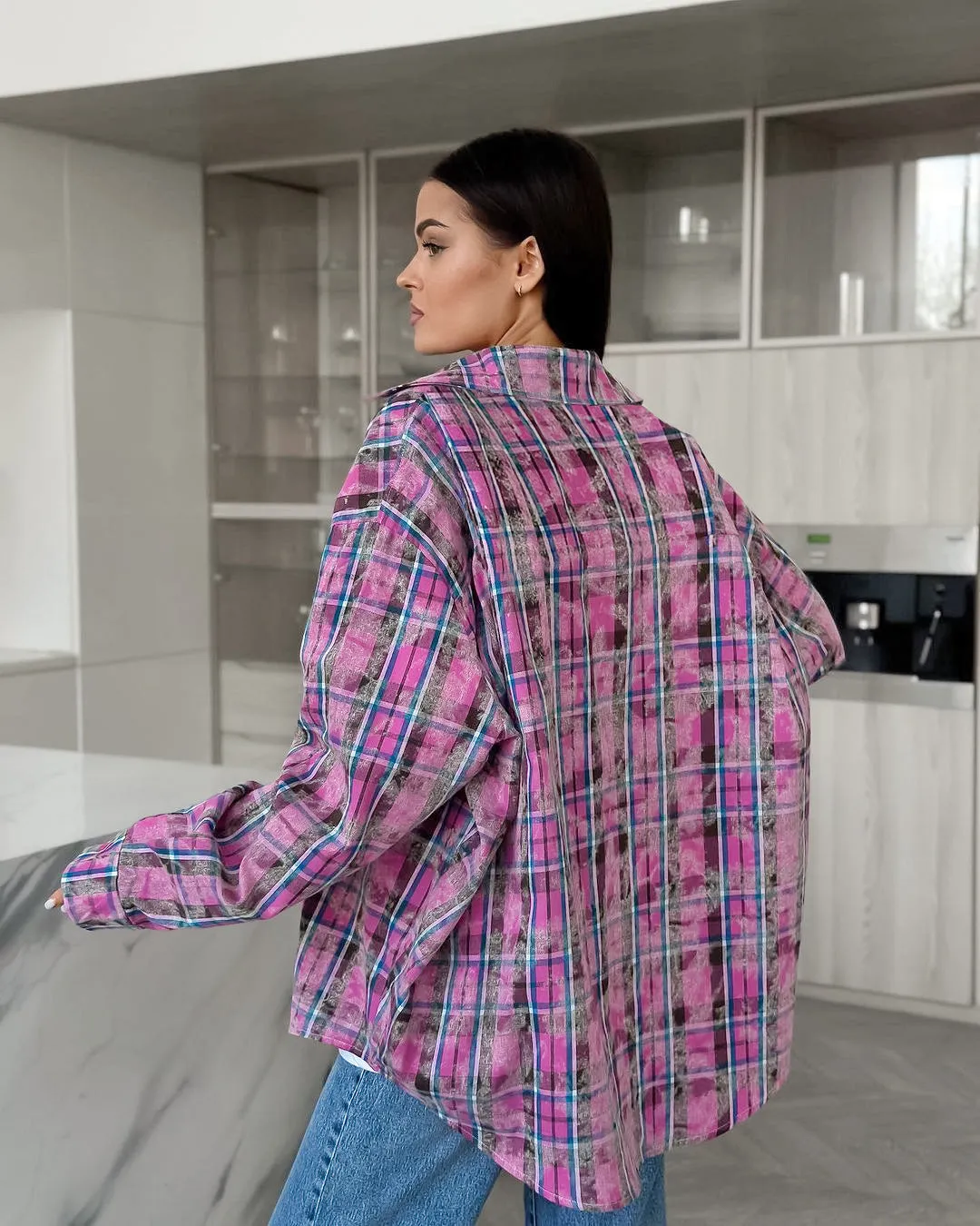 Checked Cotton Relaxed Fit Casual Shirt