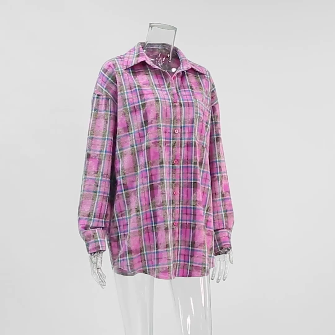 Checked Cotton Relaxed Fit Casual Shirt