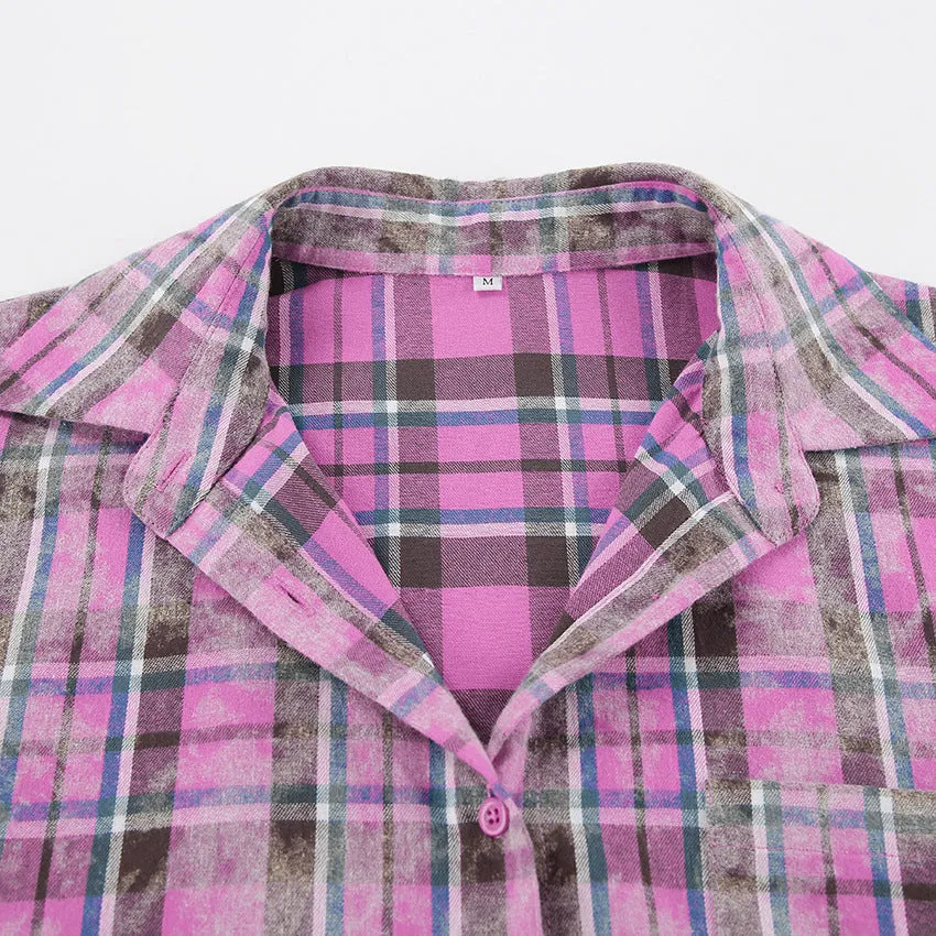 Checked Cotton Relaxed Fit Casual Shirt