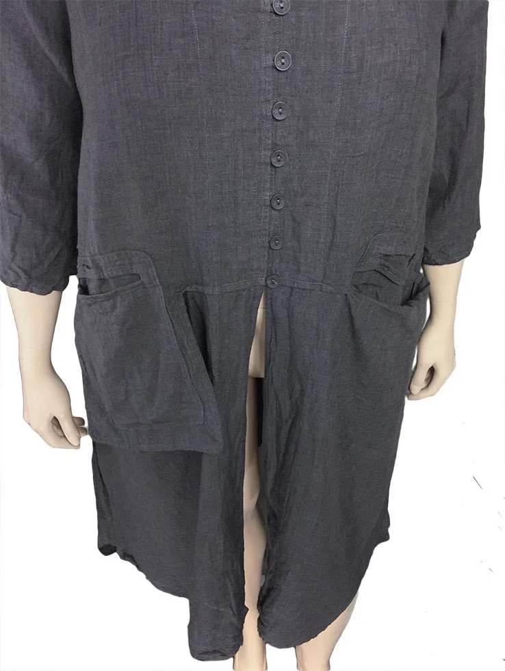 Cheyenne Long Linen Tunic