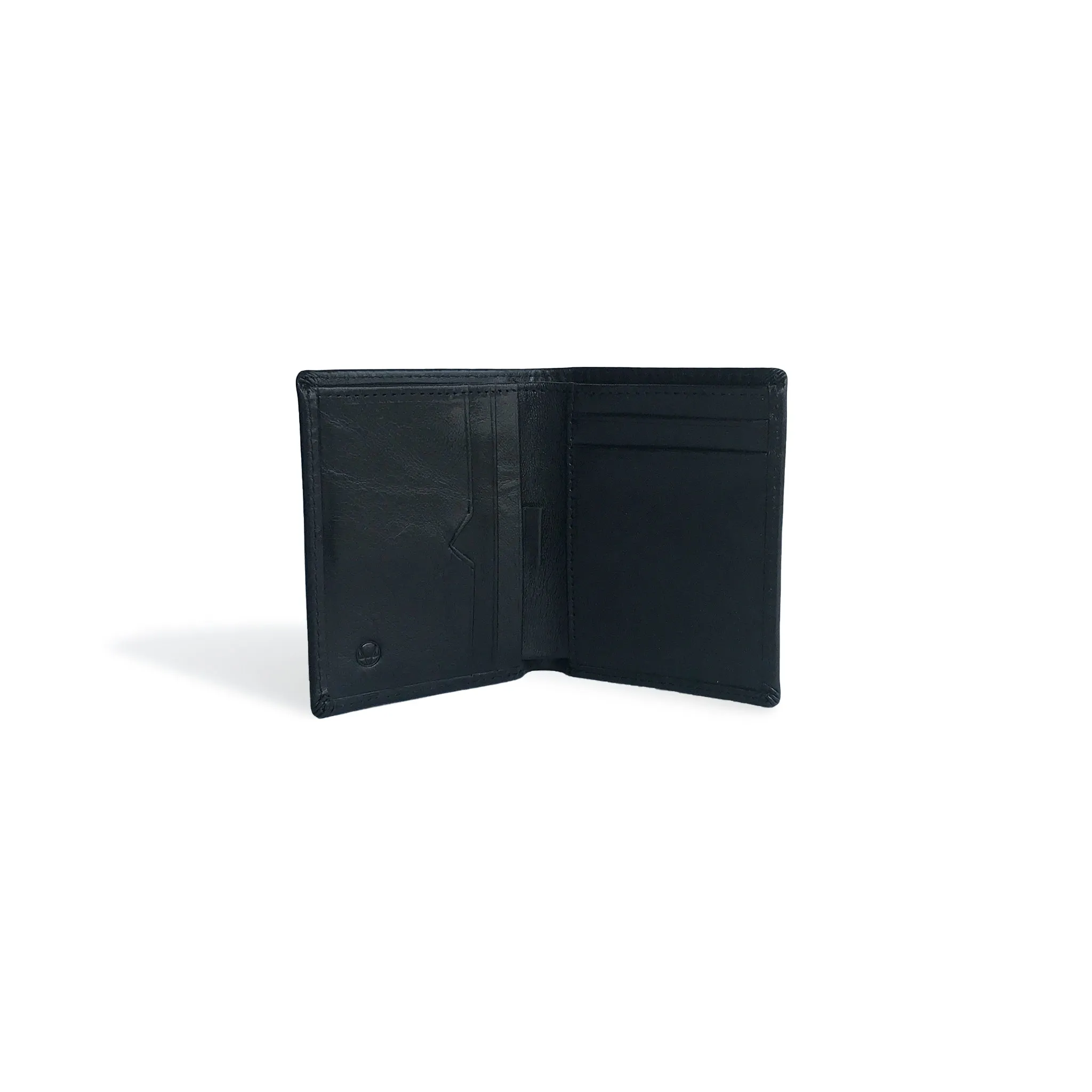 Chicago Minimalist Bifold Wallet - Onyx Black | Metro Series