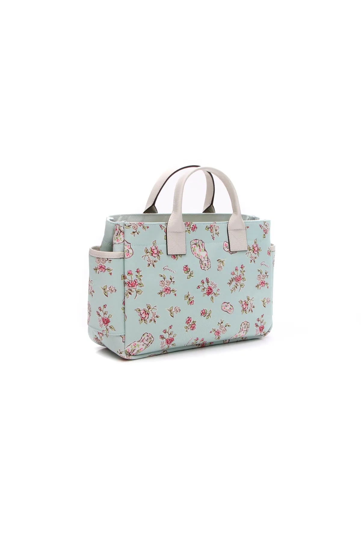 Children's Floral Print Tote Bag