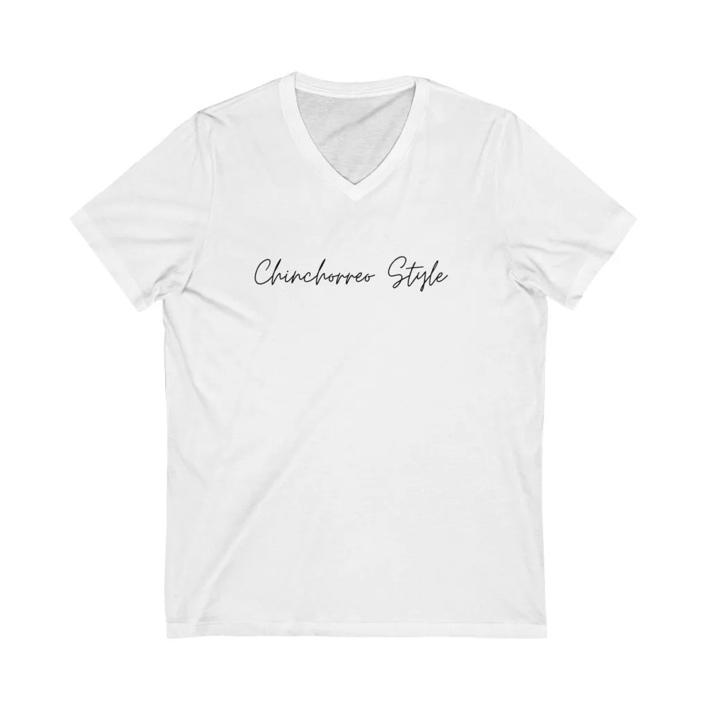 Chinchorreo Style V-Neck Tee