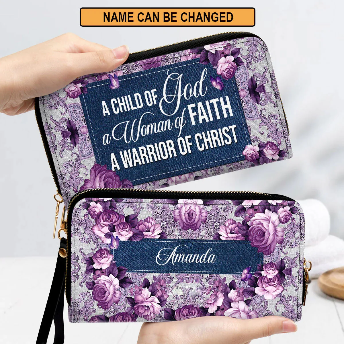 Christianart Designer Handbags, A Child Of God A Woman Of Faith, Personalized Gifts, Gifts for Women, Christmas Gift.