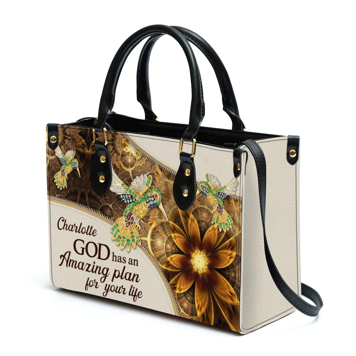 Christianart Designer Handbags, GOD Has An Amazing Plan For Your Life, Personalized Gifts, Gifts for Women.