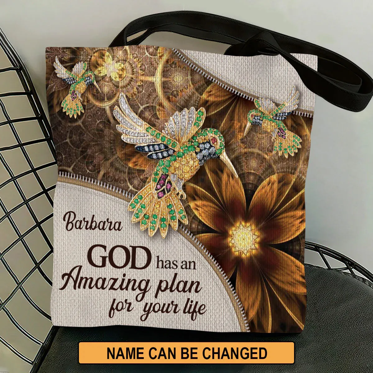 Christianart Designer Handbags, GOD Has An Amazing Plan For Your Life, Personalized Gifts, Gifts for Women.