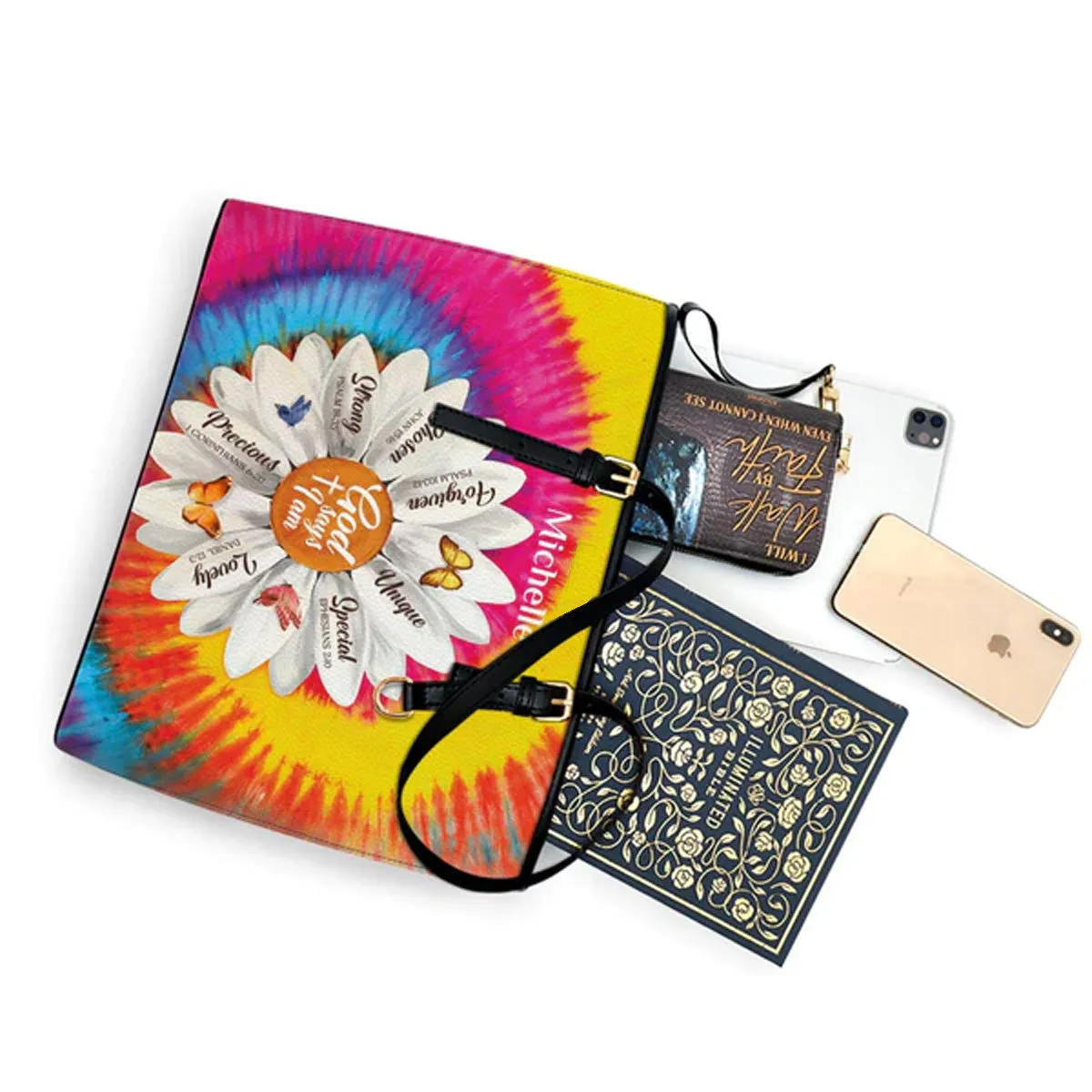 Christianart Designer Handbags, God Says You Are, Personalized Bags, Gifts for Women, Christmas Gift, CABLTB01290723.