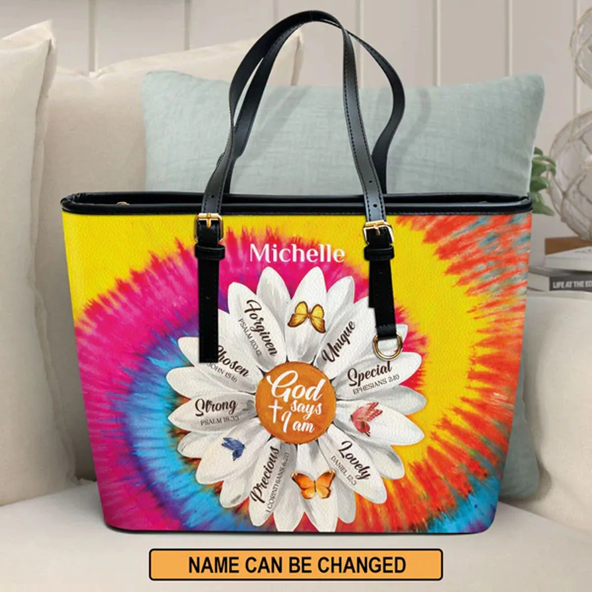 Christianart Designer Handbags, God Says You Are, Personalized Bags, Gifts for Women, Christmas Gift, CABLTB01290723.