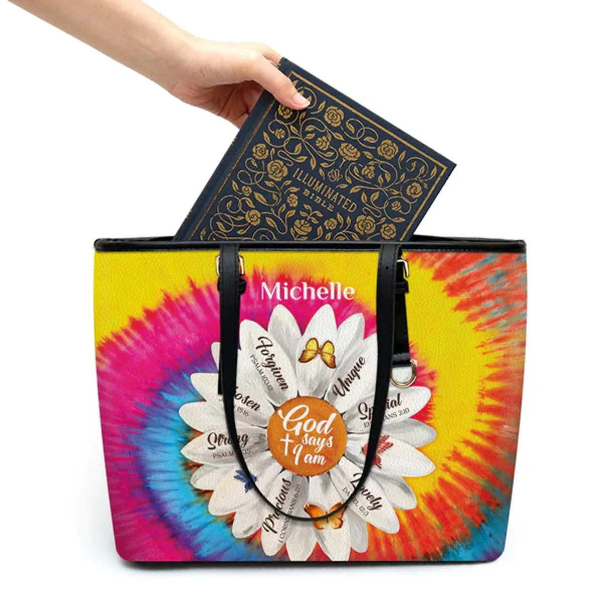 Christianart Designer Handbags, God Says You Are, Personalized Bags, Gifts for Women, Christmas Gift, CABLTB01290723.