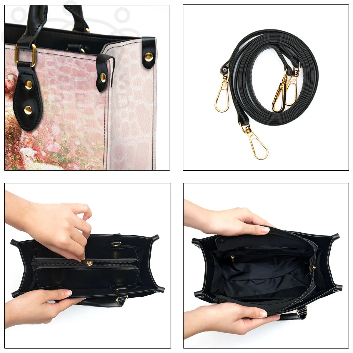 Christianart Handbag, Personalized Hand Bag, The Lord Will Provide, Personalized Gifts, Gifts for Women.