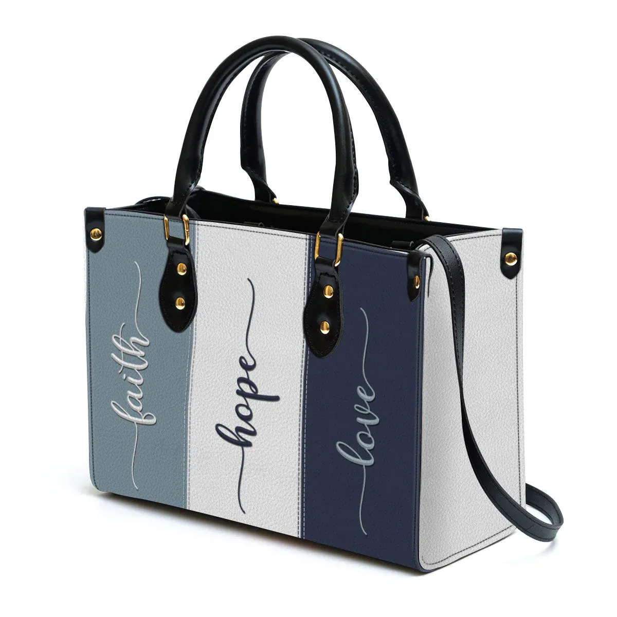 Christianartbag Handbag, Faith Hope Love Christ, Personalized Gifts, Gifts for Women, Christmas Gift.
