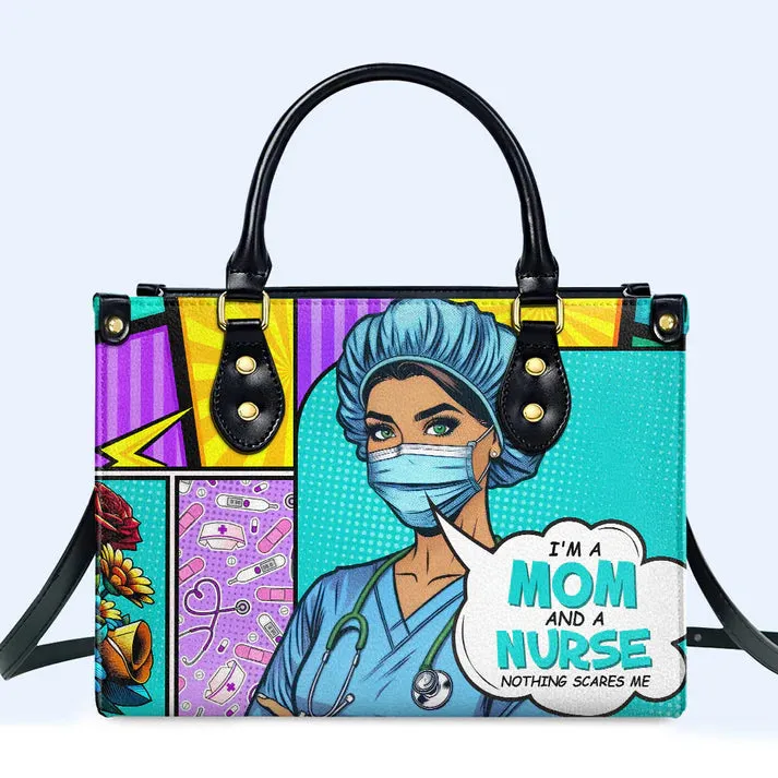 CHRISTIANARTBAG Heroic Mom & Nurse Pop Art Leather Handbag - CABLTHB07300324.