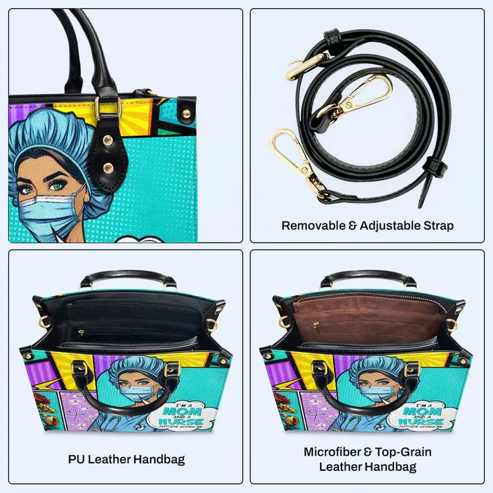 CHRISTIANARTBAG Heroic Mom & Nurse Pop Art Leather Handbag - CABLTHB07300324.
