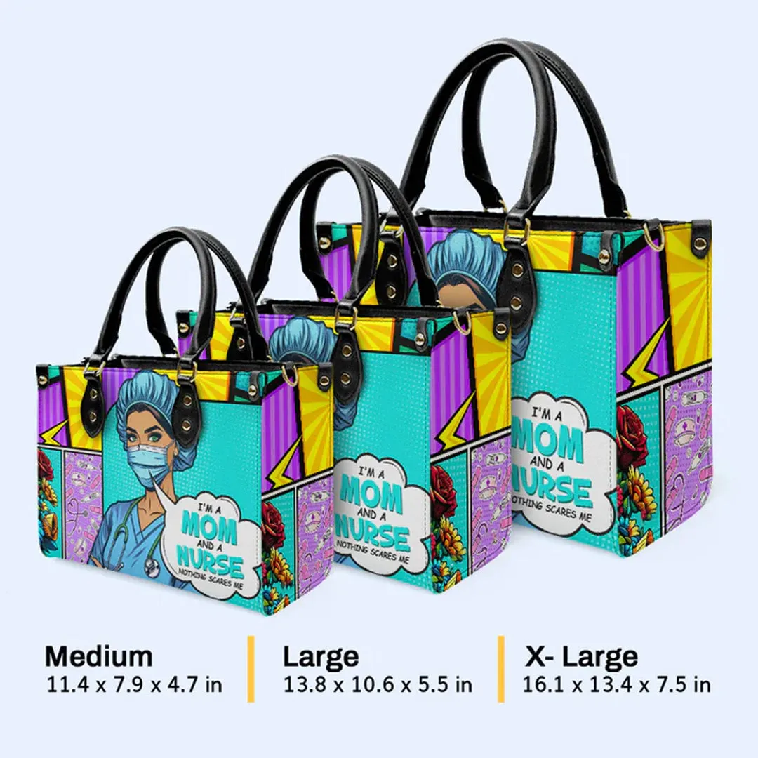 CHRISTIANARTBAG Heroic Mom & Nurse Pop Art Leather Handbag - CABLTHB07300324.