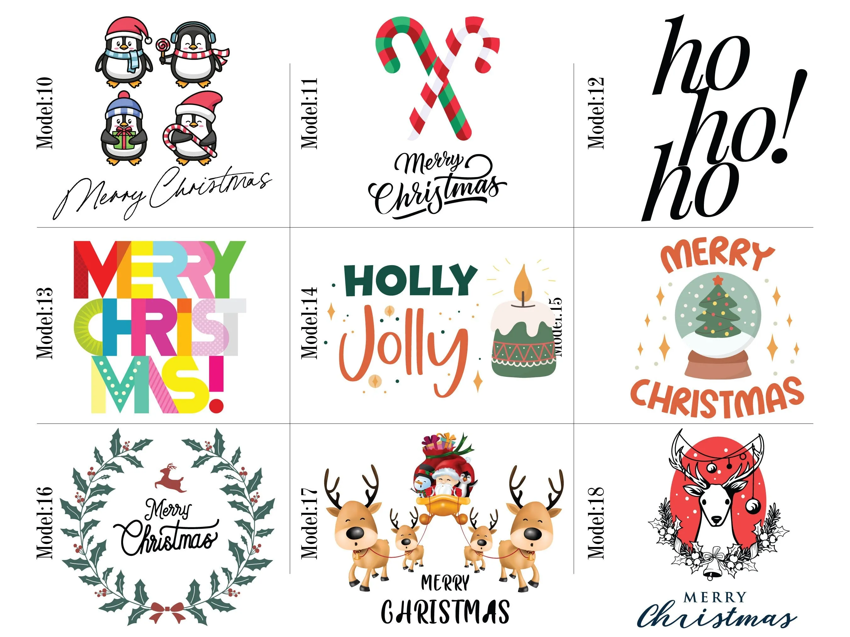 Christmas Canvas Tote Bags, 18"W x 14"H x 3"L (45 cm x 35 cm x 8 cm) Canvas Tote Bags, Santa's Gift Bags, Custom Name Tote Bag