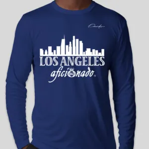 City Skyline Aficionado Long Sleeve Shirts • New York • Los Angeles • Miami • Atlanta • Chicago