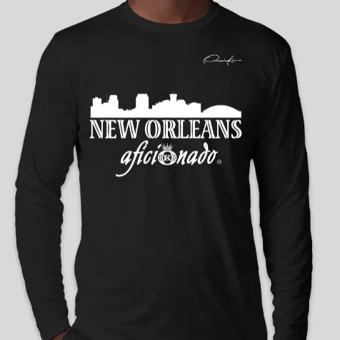 City Skyline Aficionado Long Sleeve Shirts • New York • Los Angeles • Miami • Atlanta • Chicago