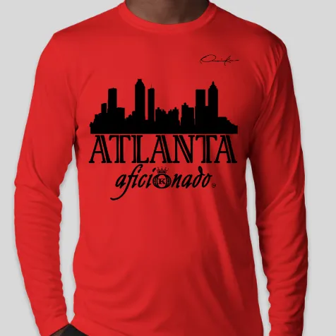 City Skyline Aficionado Long Sleeve Shirts • New York • Los Angeles • Miami • Atlanta • Chicago