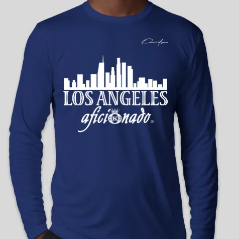 City Skyline Aficionado Long Sleeve Shirts • New York • Los Angeles • Miami • Atlanta • Chicago