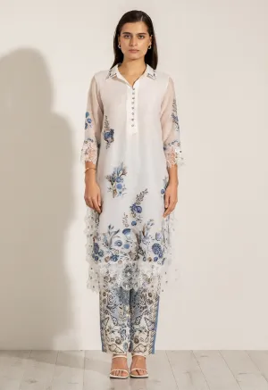 Clara white tunic