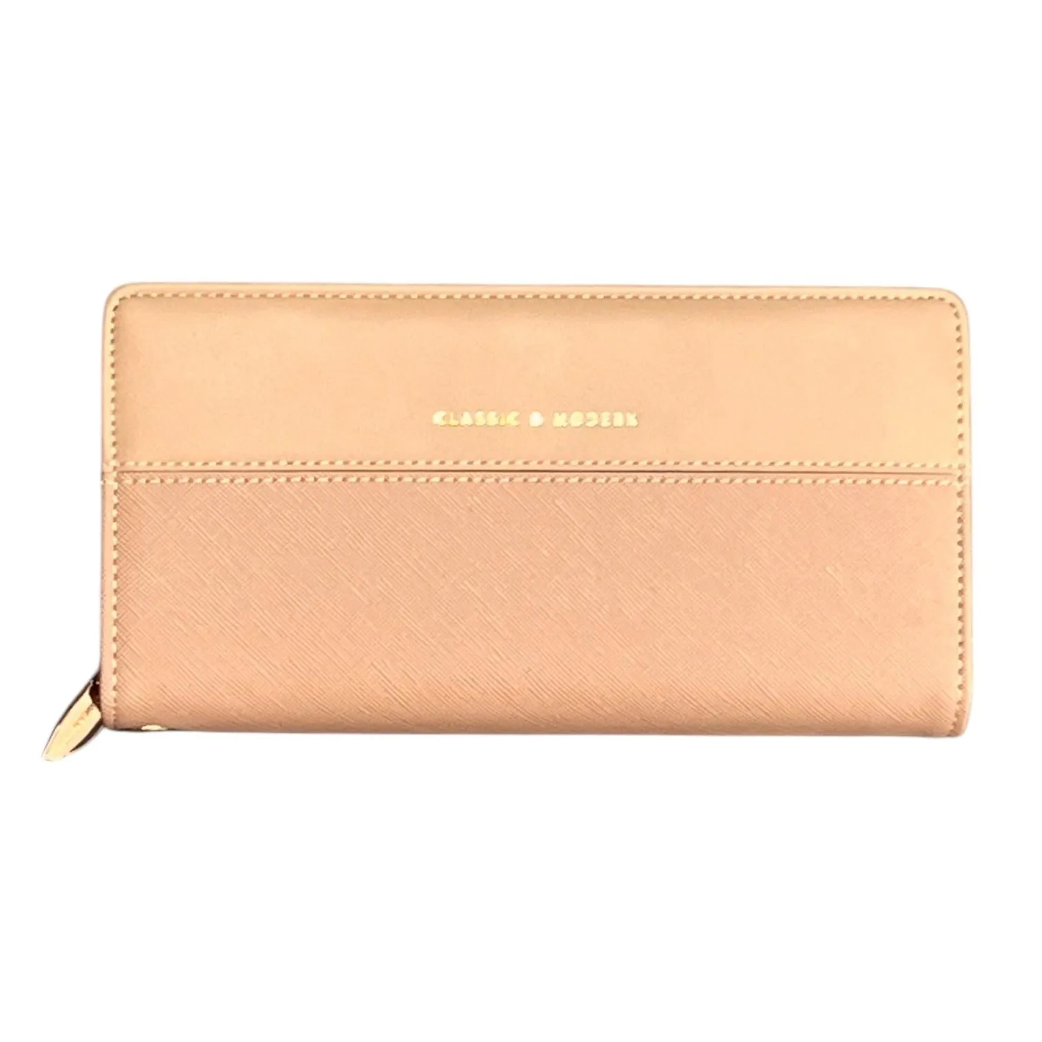 Classic and Modern Slim Zipper Wallet