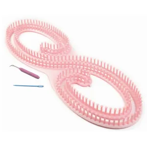 Classic Knit Serinity Knitting Loom Super '8' shape Loom With Storage Bag