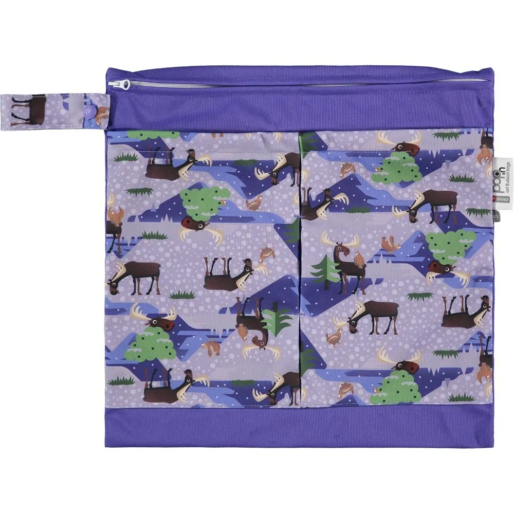 Close Pop-In Printed Tote Bag