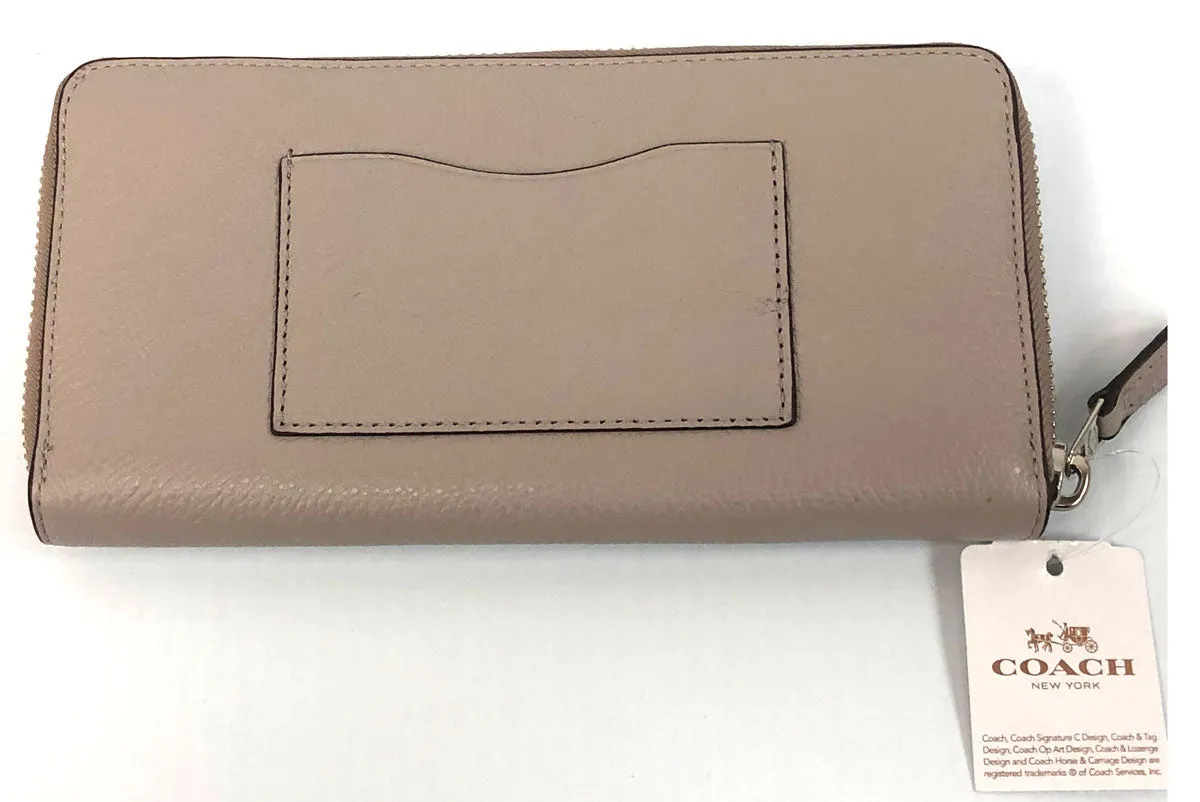 Coach Accordion Zip Wallet