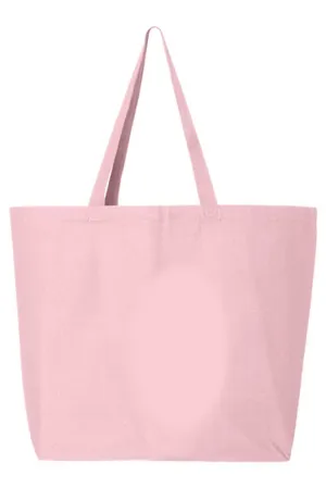 Colorblock Made To Worship Canvas Jumbo Tote