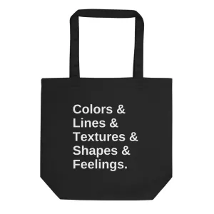 Colors & Feelings Tote Bag