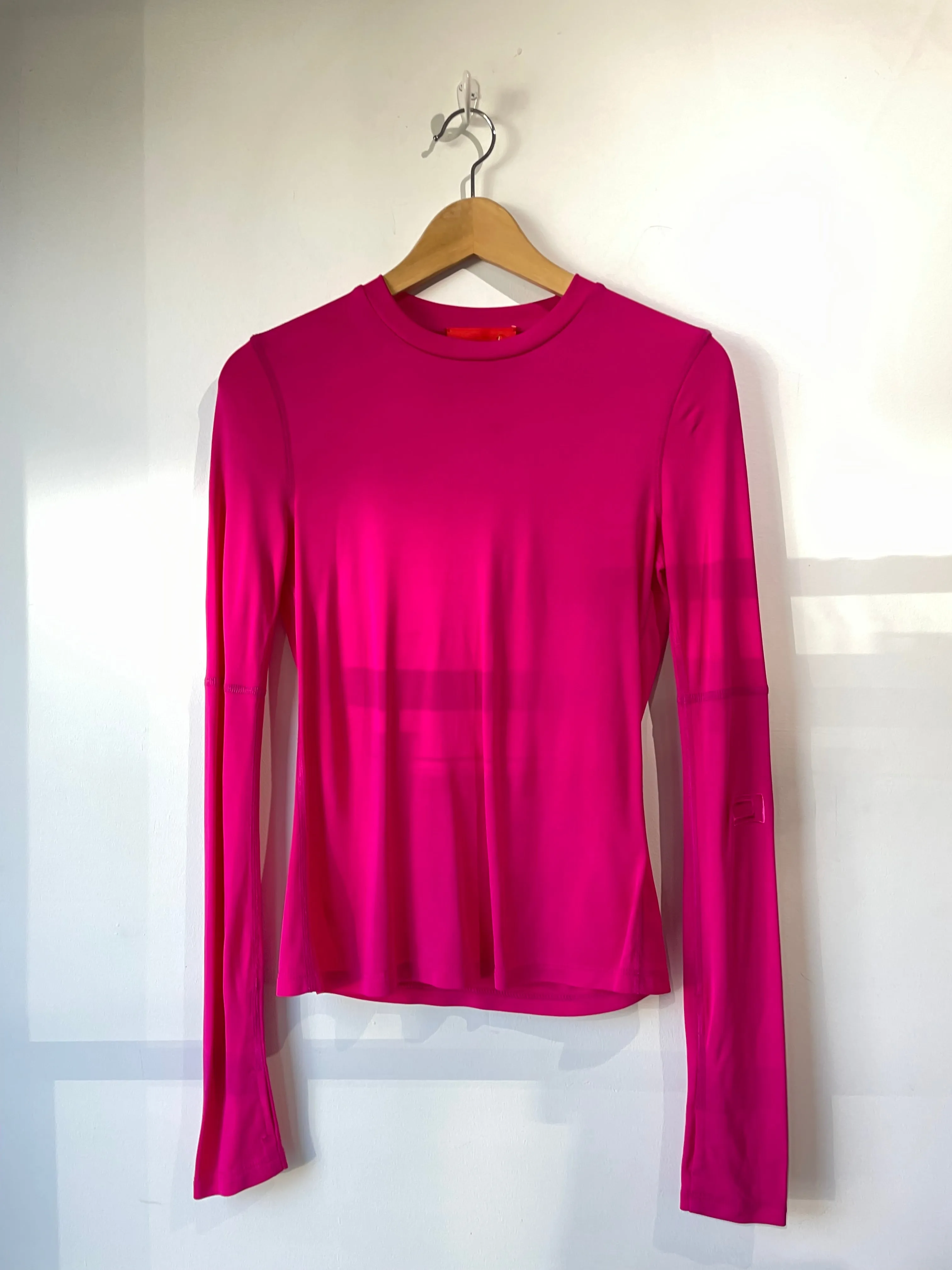 Commission Fuchsia Long Sleeve Top