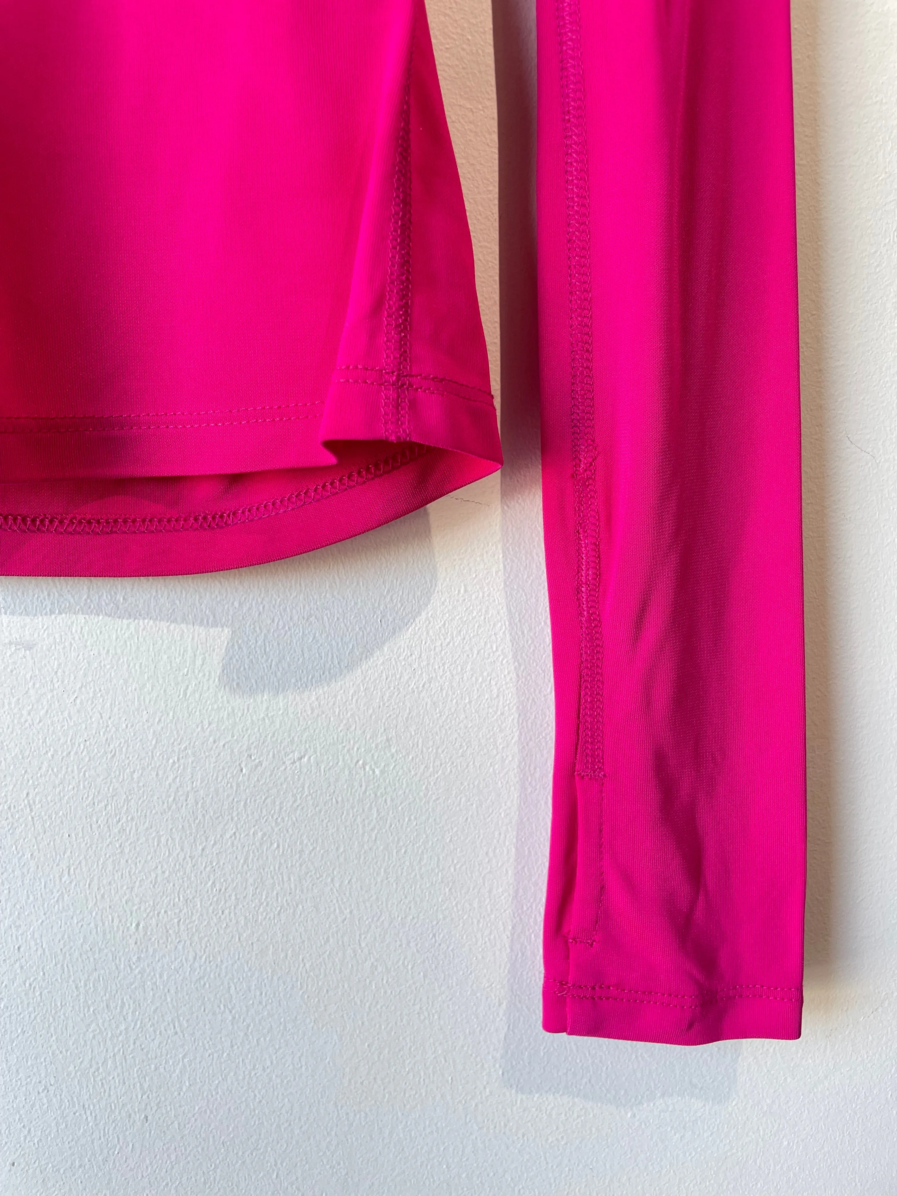 Commission Fuchsia Long Sleeve Top