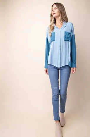 CONTRAST BD BLUE-