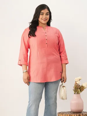 Coral Comfort Fit Rayon Tunics for Women Online in India Hip Length Straight - Zola