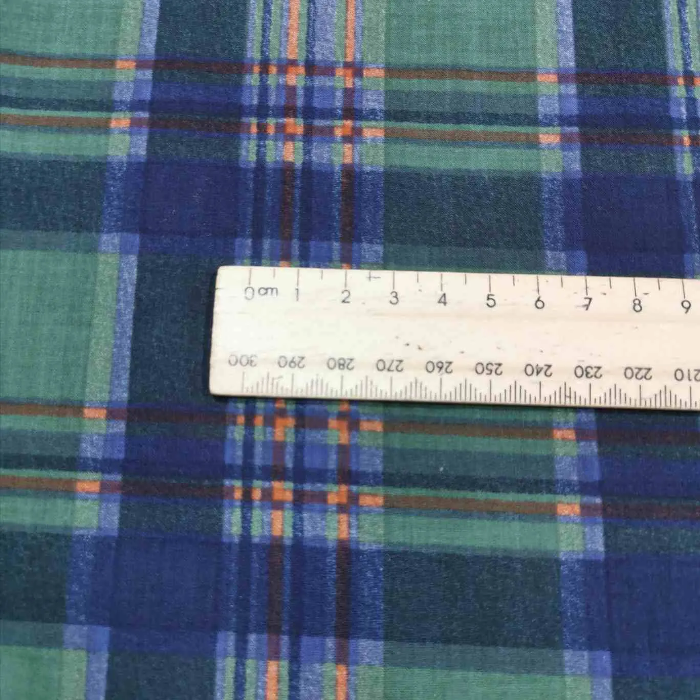 Cotton, Emerald Check