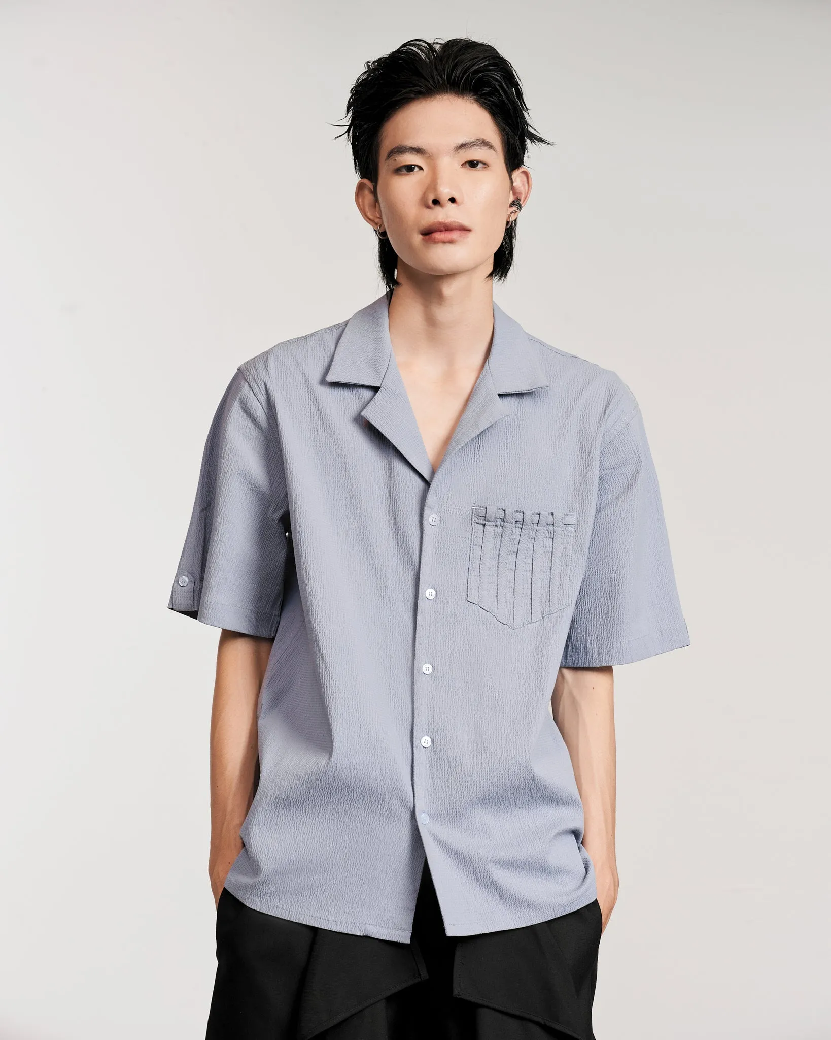 Cuban With Stripe Pocket